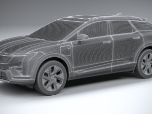 Cadillac Optiq 2025 Modello 3D
