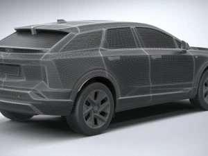 Cadillac Optiq 2025 3D Model