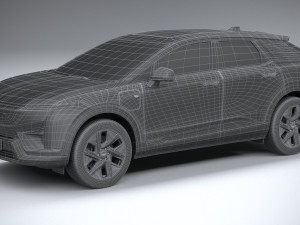 Cadillac Optiq 2025 Modello 3D