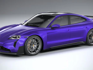 पोर्शे टायकन टर्बो जीटी 2025 3D मॉडल