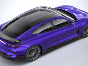 Porsche Taycan Turbo GT 2025 3D मॉडल