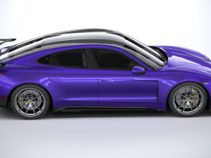Porsche Taycan Turbo GT 2025 3D मॉडल