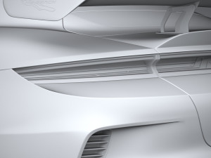 Porsche Taycan Turbo GT 2025 3D मॉडल