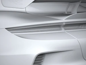 Porsche Taycan Turbo GT 2025 Modelo 3D