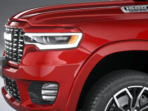 Ram 1500 Tungsten 2025 3D Model