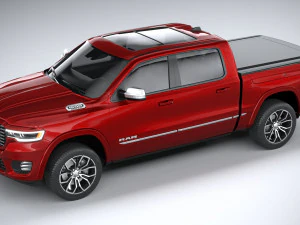 Ram 1500 Tungsten 2025 3D Model