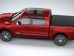 Ram 1500 Tungsten 2025 3D Model