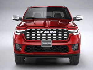 Ram 1500 Tungsten 2025 3D Model