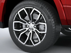 Ram 1500 Tungsten 2025 3D Model