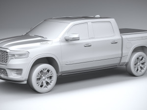 Ram 1500 Tungsten 2025 Modèle 3D