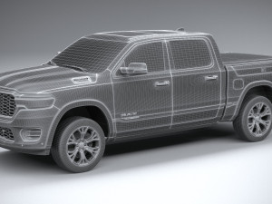 Ram 1500 Tungsten 2025 Modèle 3D
