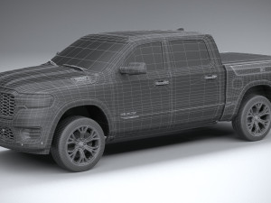 Ram 1500 Tungsten 2025 Modèle 3D