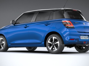 Suzuki Swift 2024 3D Model