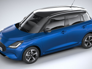 Suzuki Swift 2024 3D Model