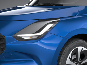 Suzuki Swift 2024 3D Model