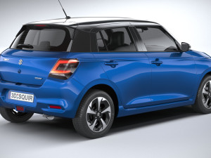 Suzuki Swift 2024 3D Model