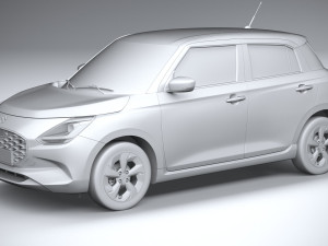 Suzuki Swift 2024 3D Model