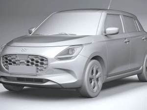 Suzuki Swift 2024 3D Model