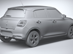 Suzuki Swift 2024 3D Model