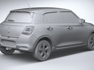 Suzuki Swift 2024 3D Model