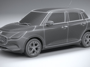 Suzuki Swift 2024 3D Model