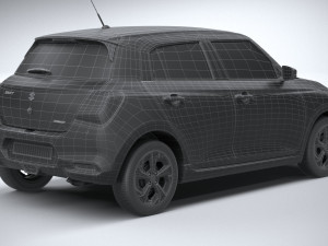 Suzuki Swift 2024 3D Model