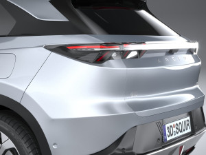 BAIC ArcFox Alpha T5 2024 3D Model