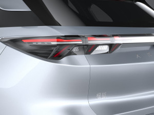 BAIC ArcFox Alpha T5 2024 3D Model