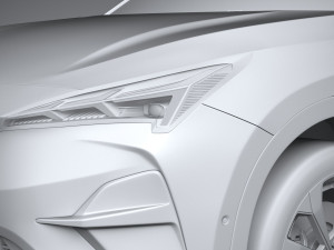 BAIC ArcFox Alpha T5 2024 3D Model