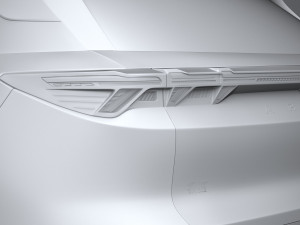 BAIC ArcFox Alpha T5 2024 3D Model