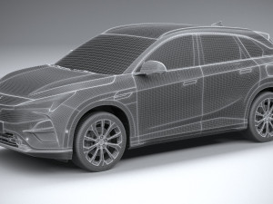 BAIC ArcFox Alpha T5 2024 3D Model