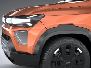 Dacia Primavera 2025 Modelo 3D