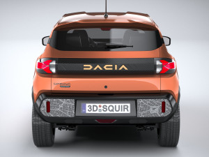 Dacia Spring 2025 3D 模型
