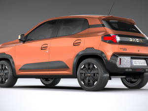 Dacia Spring 2025 3D 模型