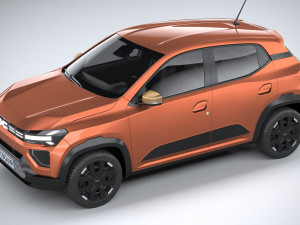 Dacia Spring 2025 3D 模型