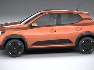 Dacia Spring 2025 3D 模型