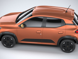 Dacia Spring 2025 3D 模型