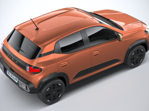 Dacia Spring 2025 3D 模型