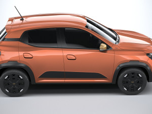 Dacia Spring 2025 3D 模型