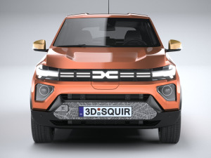 Dacia Spring 2025 3D 模型