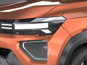 Dacia Spring 2025 3D 模型