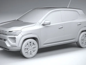 Dacia Primavera 2025 Modelo 3D