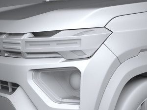 Dacia Spring 2025 3D 模型