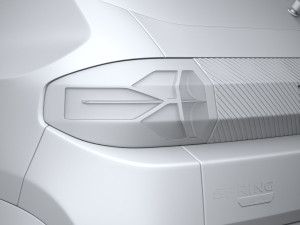 Dacia Spring 2025 3D 模型