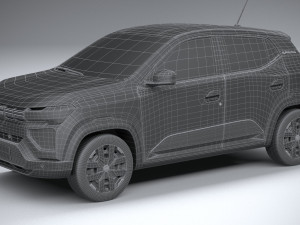 Dacia Spring 2025 3D 模型