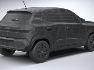 Dacia Spring 2025 3D 模型