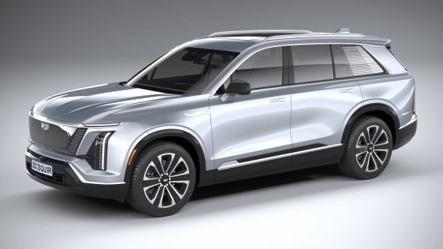Cadillac Vistiq 2025 3D मॉडल .c4d .max .obj .3ds .fbx .stl .blend