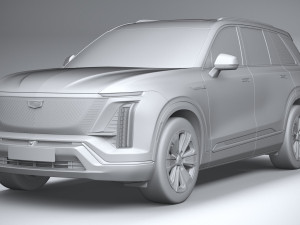 Cadillac Vistiq 2025 3D मॉडल