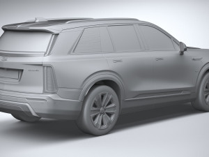 Cadillac Vistiq 2025 3D मॉडल