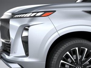 Infiniti QX80 2025 Model 3D